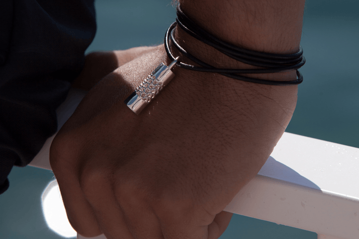 BATTERY CHARM - Silver
