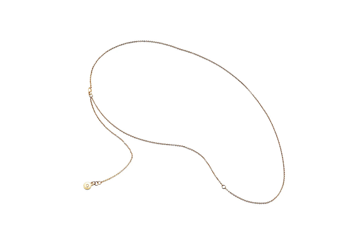 18K Gold Plated Jewelry THREAD CHAIN - gold