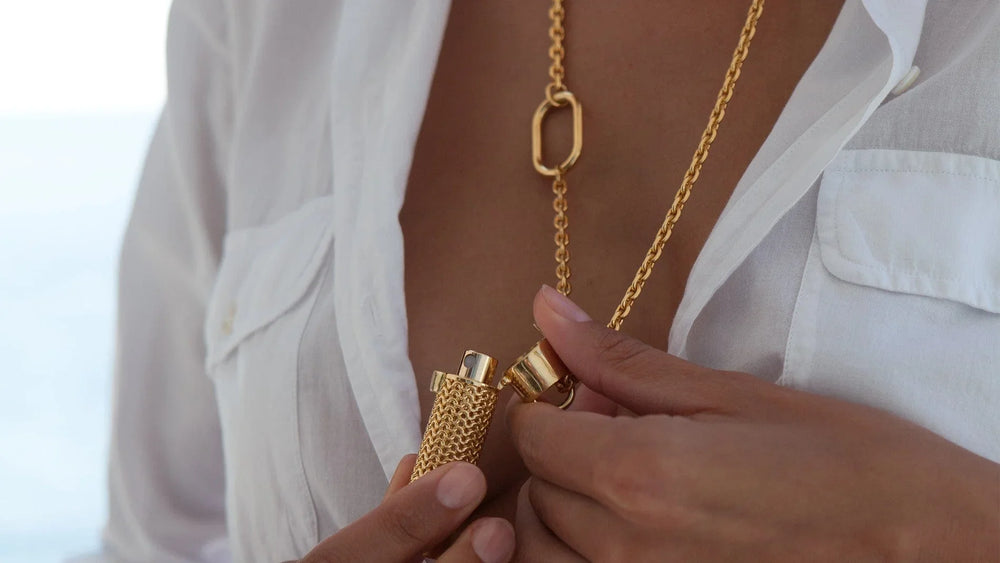 18K Gold Plated Jewelry LINK CHAIN - gold