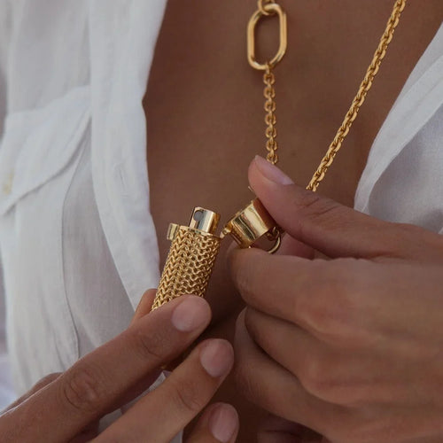 18k Gold Plated Jewelry MONACO SET - gold