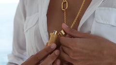 18k Gold Plated Jewelry MONACO SET - gold