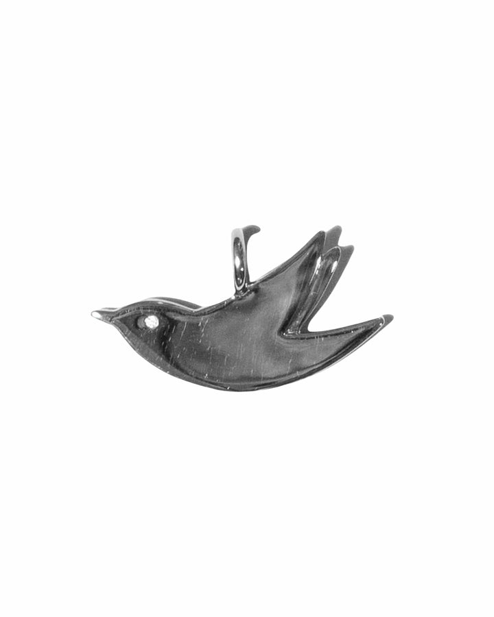 BIRD CHARM - silver