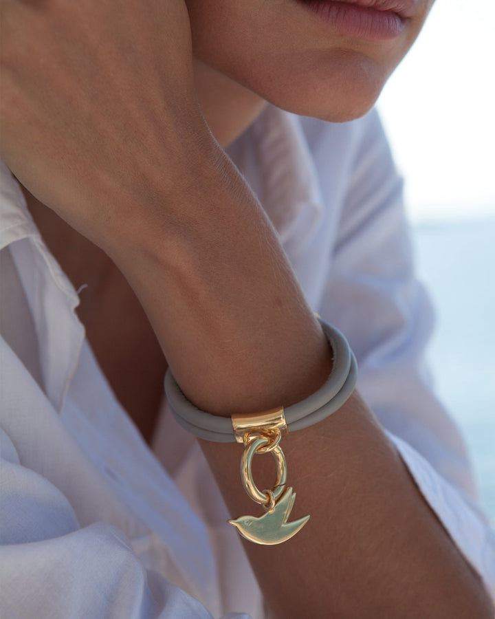BIRD CHARM - gold